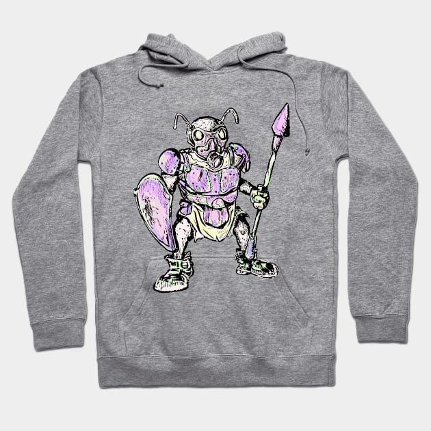 Mutant with color armor Hoodie by emalandia